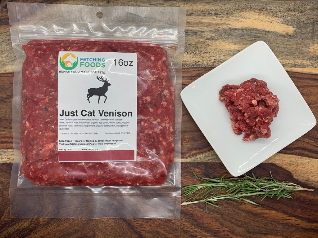 Just Cat Venison Fetching Foods 9155